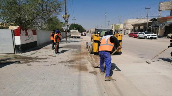 ضمن نشاطات بلدية النجف الاشرف …